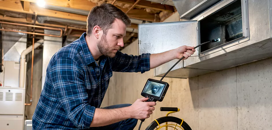 Post-Renovation Duct Inspection in Union City