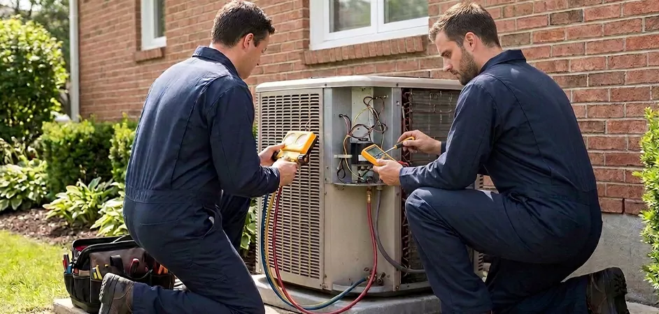 Heat Pump Inspection in Union City