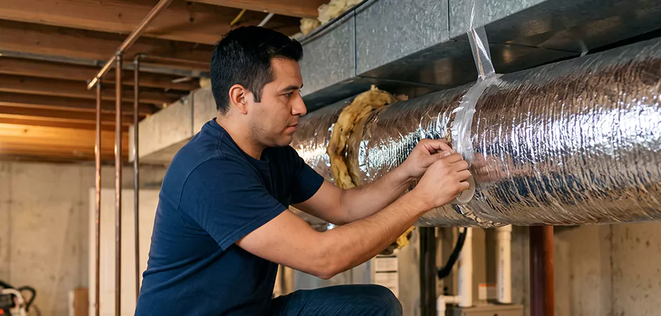 Duct Insulation Upgrade in Union City